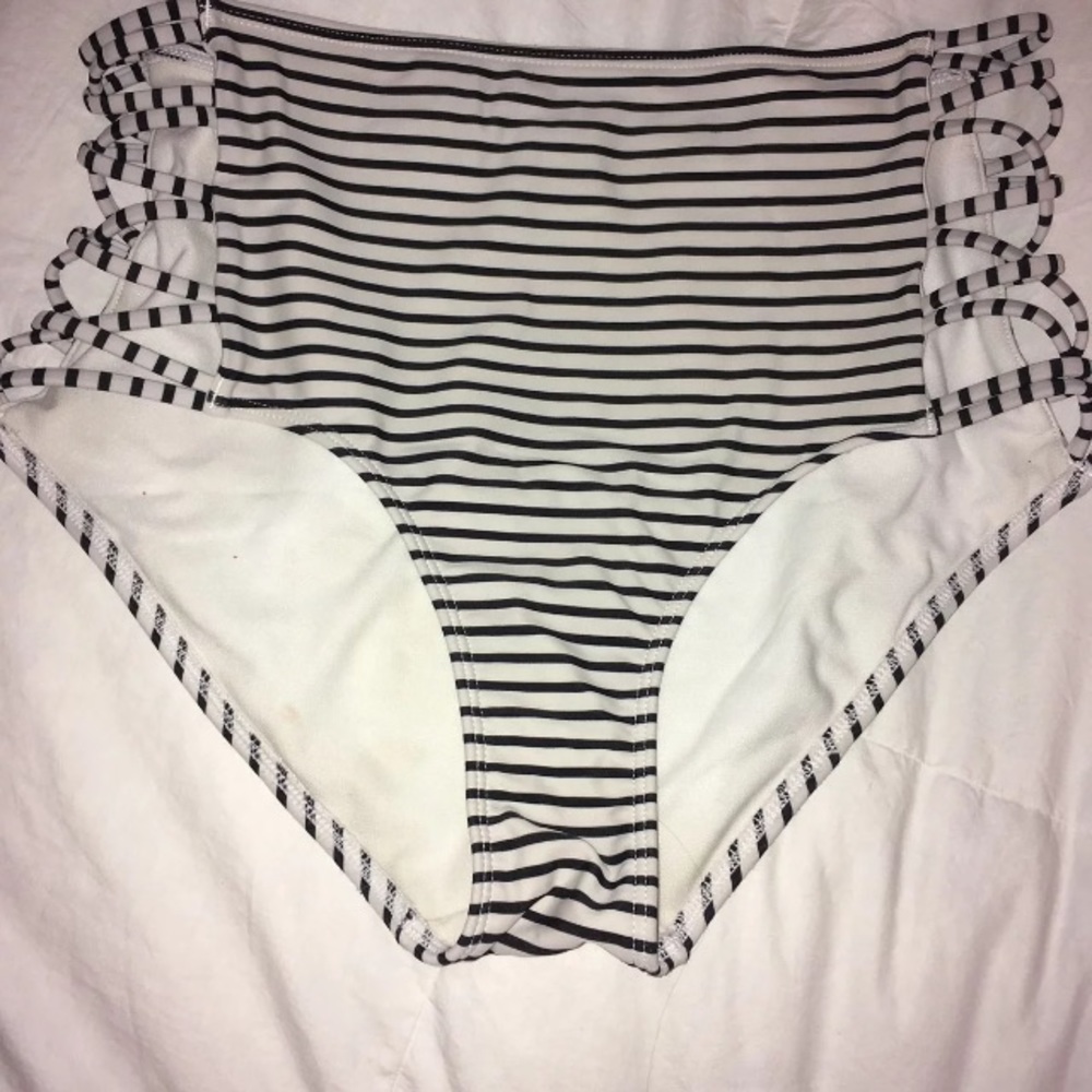 Hollister Striped Bathing Suit